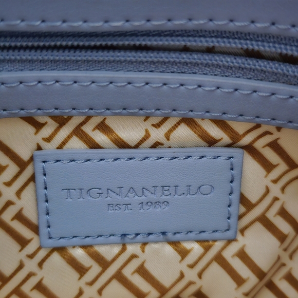 TIGNANELLO Hand Bag Baby Blue - Picture 8 of 11